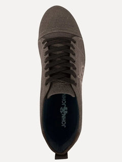Tênis John John Masculino London Canvas  Sola Mescla Marrom Escuro