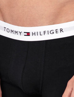 Cueca Tommy Hilfiger Cotton Stretch Boxer Trunk Marinho/Branca Pack 2UN
