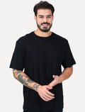 Camiseta Aramis Masculina Mercerizedo Interlock Preta