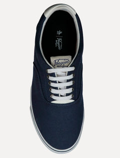 Tênis Original Penguin Masculino Cano Curto Lona Azul Marinho