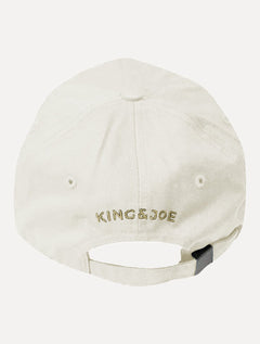 Boné King & Joe Masculino Básico Relevo com Metal Off White
