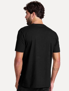 Camiseta John John Masculina Regular Fit Rockers Preto