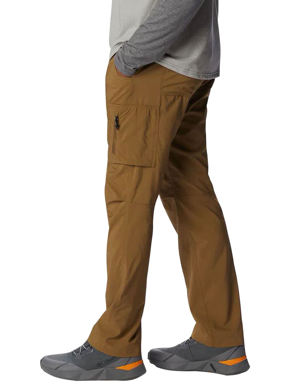 Calça Columbia Masculina Straight Silver Ridge Utility Pant Cáqui