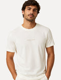 Camiseta John John Masculina Regular Fit Clean Off White