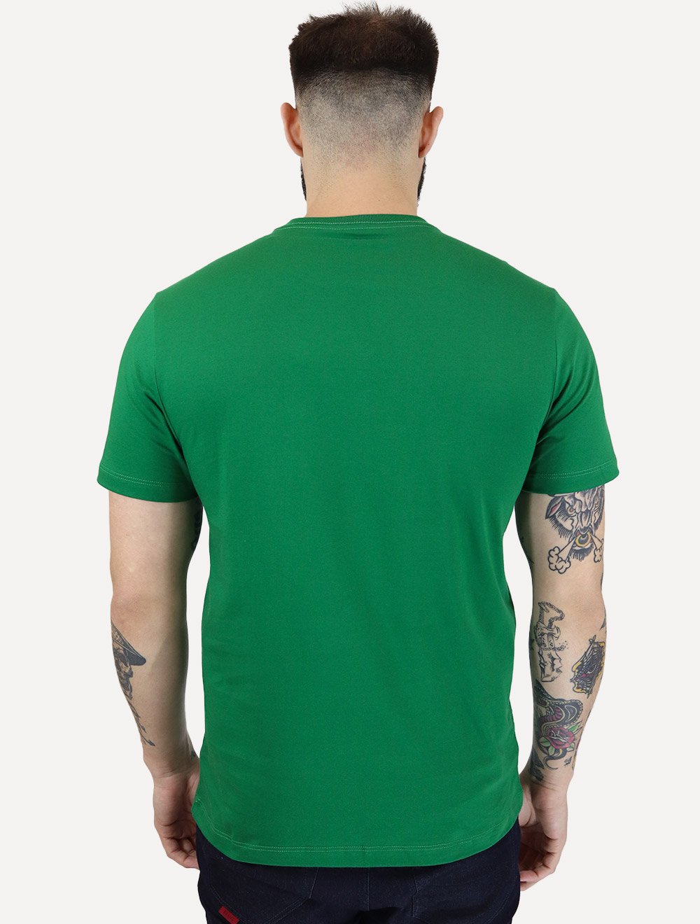 Camiseta Aramis Masculina Basic Lisa Mono Icon Verde