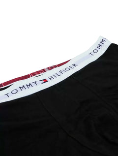 Cueca Tommy Hilfiger Cotton Stretch Trunk Preta Cinza Grafite Pack 3UN