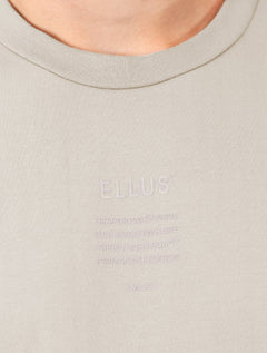 Camiseta Ellus Masculina Cotton Fine Timeless Classic Cinza Claro