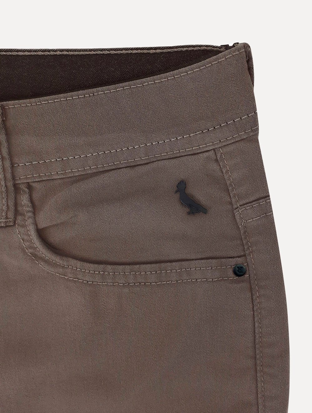 Calça Reserva Jeans Masculina Skinny Color Five Pockets Fuligem Cinza Escuro