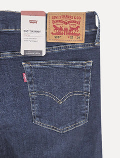 Calça Levis Jeans Masculina 510 Skinny Azul Escuro