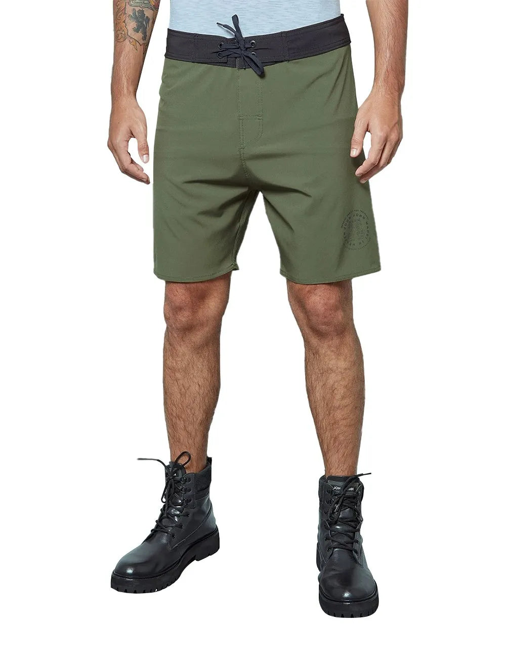 Bermuda John John Masculina D'Agua Outdoor Verde Médio