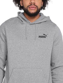 Moletom Puma Masculino Hoodie Essentials Small Logo Cinza Mescla