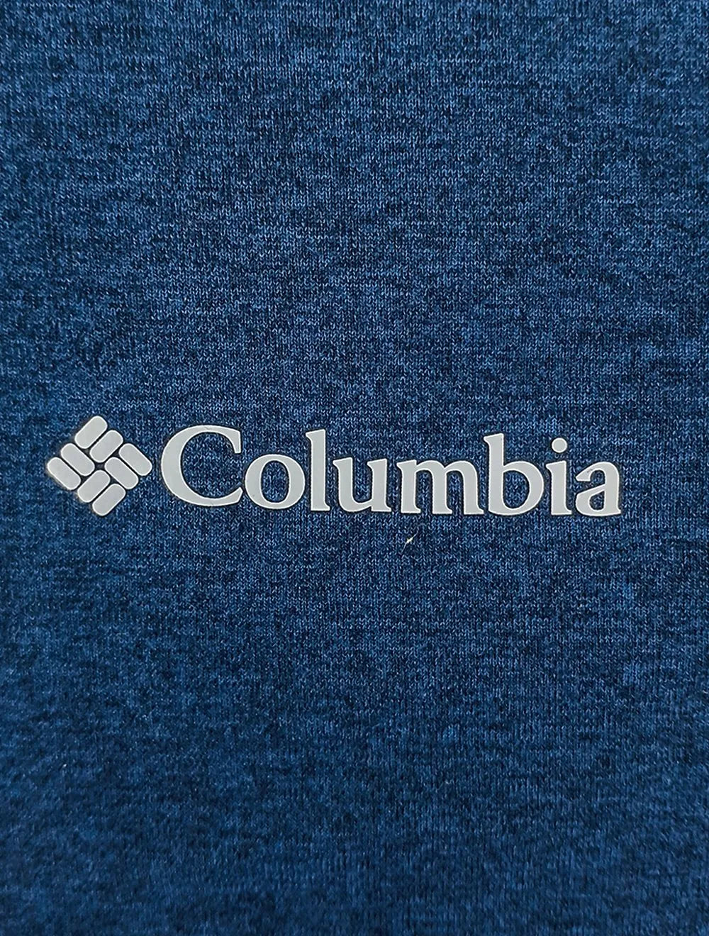 Polo Columbia Masculina Tech Trail Azul Escuro Mescla