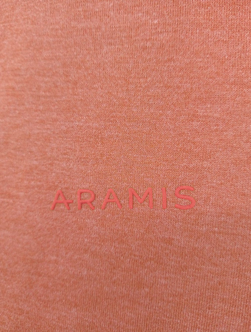 Camiseta Aramis Masculina Eco Lisa Vermelho Escuro Mescla