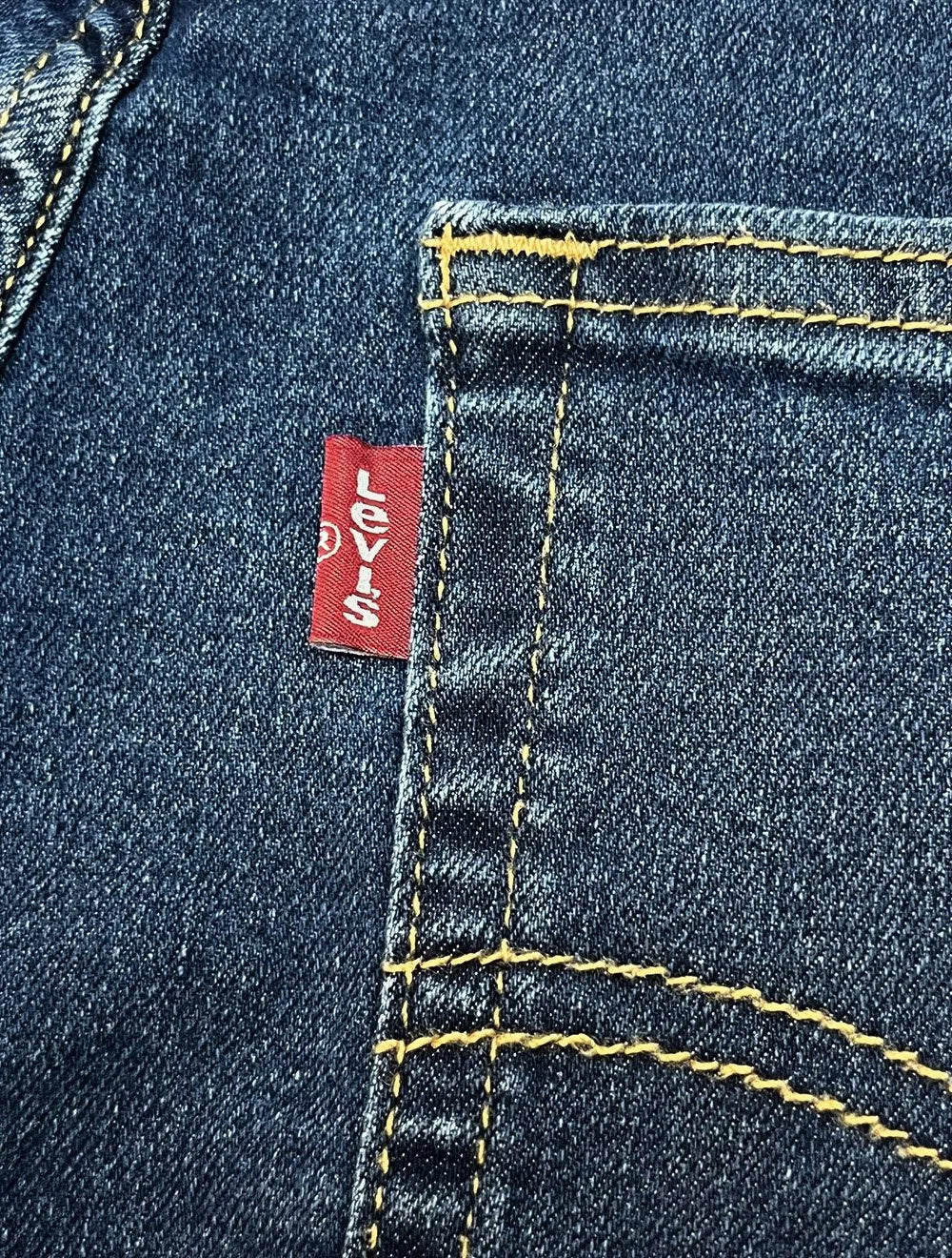 Calça Levis Jeans Masculina 505 Regular Azul Médio