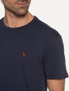 Camiseta Reserva Masculina Basic Red Woodpecker Azul Marinho