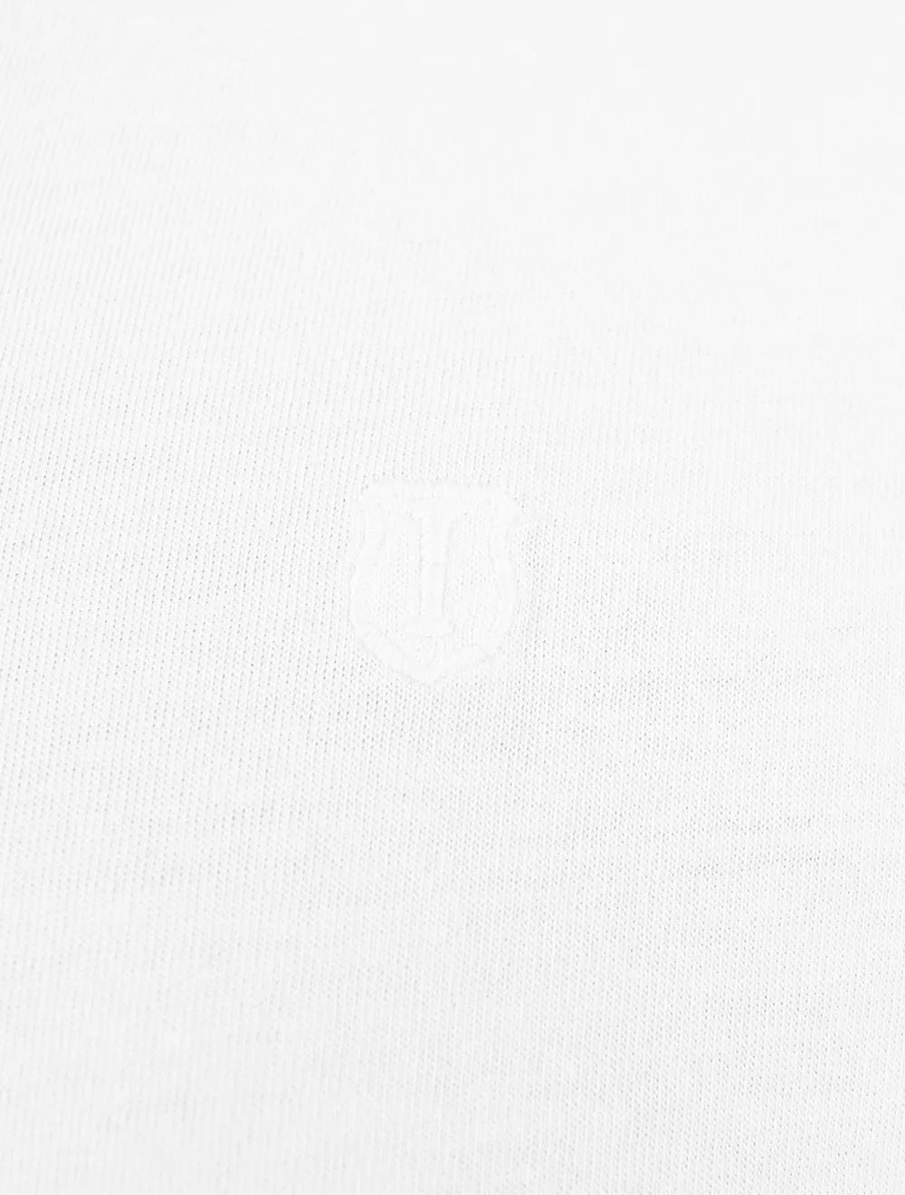 Camiseta Individual Comfort Pima Soft Touch Logo Branca