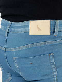 Calça Reserva Jeans Masculina Skinny Alaska Índigo Azul Clara