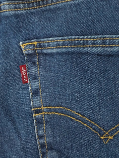 Calça Levis Jeans Masculina 511 Slim Stretch Washed Azul
