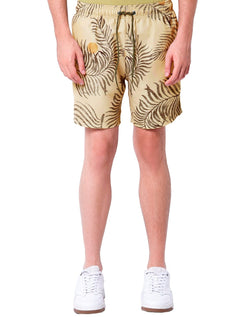 Short John John D'Água Masculino Palm Valley Cáqui Médio