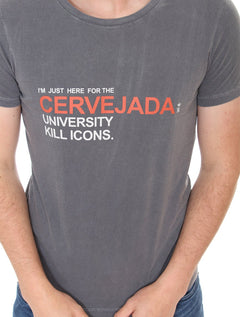 Camiseta Sergio K Masculina Cervejada Grafite