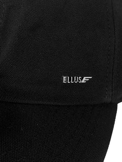 Boné Ellus Masculino Metal Tag Logo Preto