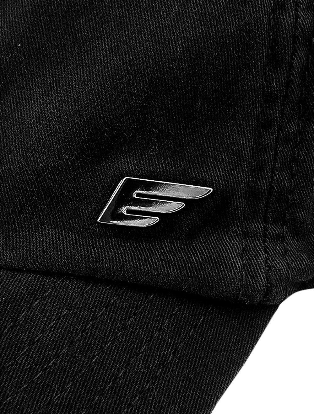 Boné Ellus Masculino Metal Logo Preto
