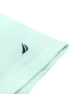 Bermuda Nautica Masculina Moletom Dark Sail Boat Verde Claro