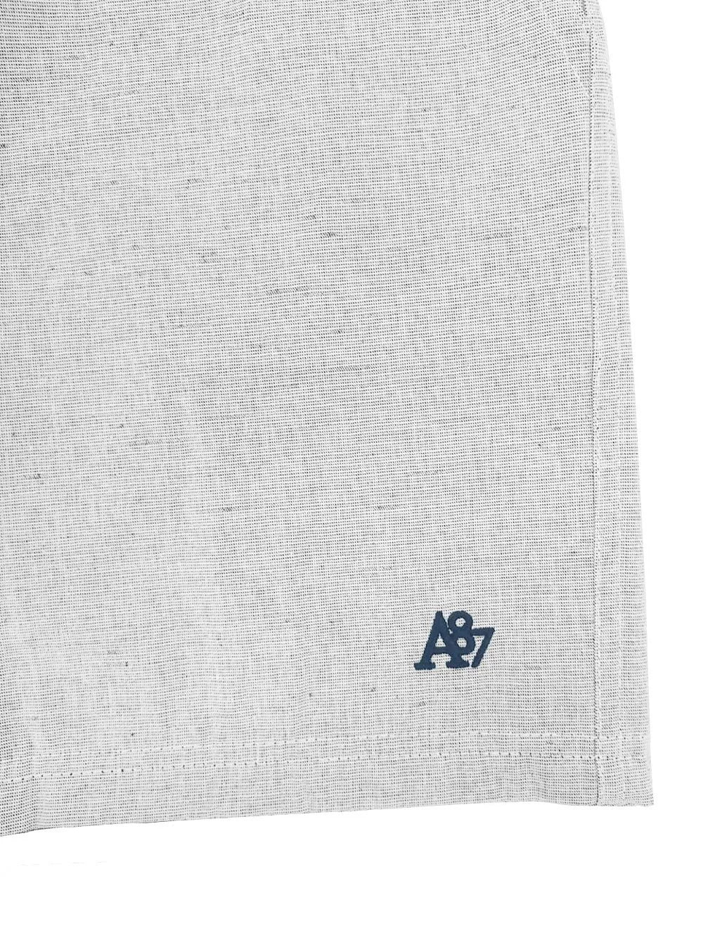 Short Aeropostale Masculino A87 Viscose Cinza Mescla