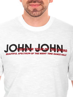 Camiseta John John Masculina Take Our Tour Branca