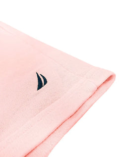 Bermuda Nautica Masculina Moletom Dark Sail Boat Salmão