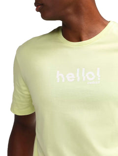 Camiseta Colcci Masculina Hello Sunny Amarela