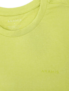 Camiseta Aramis Masculina Tingimento Eco Lisa Verde Lima