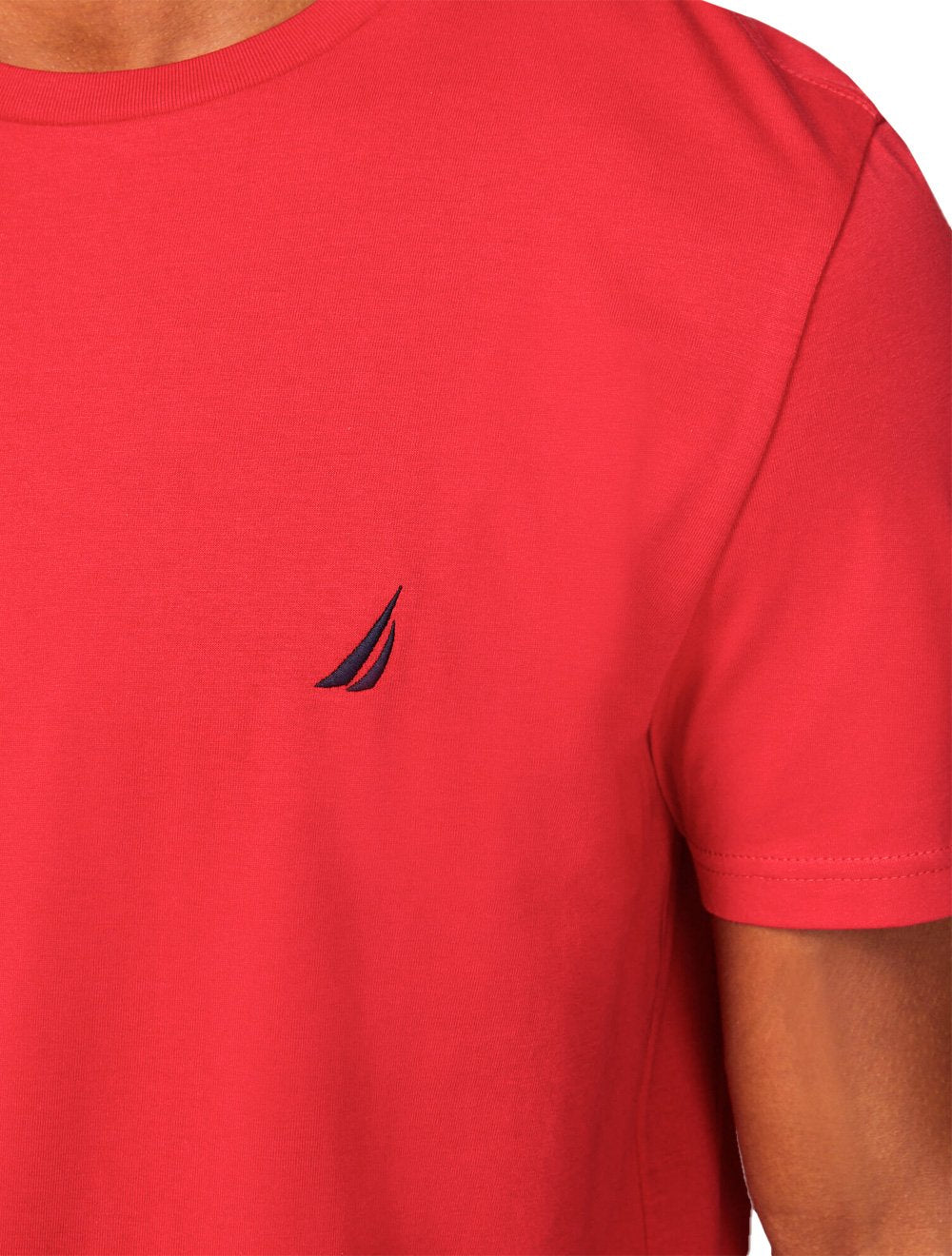 Camiseta Nautica Masculina Dark Icon Vermelha