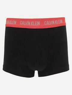 Cueca Calvin Klein Low Rise Trunk Classic 4 Colors Preta e Branca C11.07 ST01 Pack 4UN