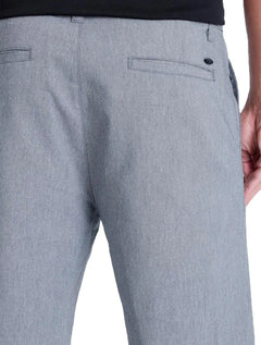 Bermuda Aramis Masculina Chino Maquinetada Cinza