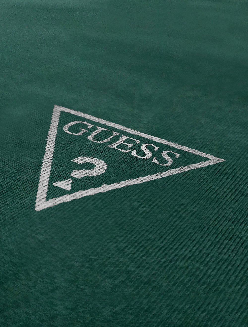 Camiseta Guess Masculina Light Icon Alpine Groove Verde Escuro