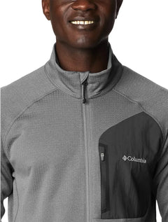 Jaqueta Columbia Masculina Triple Canyon Full Zip Cinza