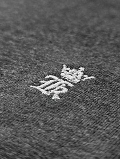 Camiseta Sergio K Masculina Basic Front Light Logo Chumbo Mescla
