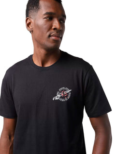Camiseta John John Masculina Regular Chains Black Preta
