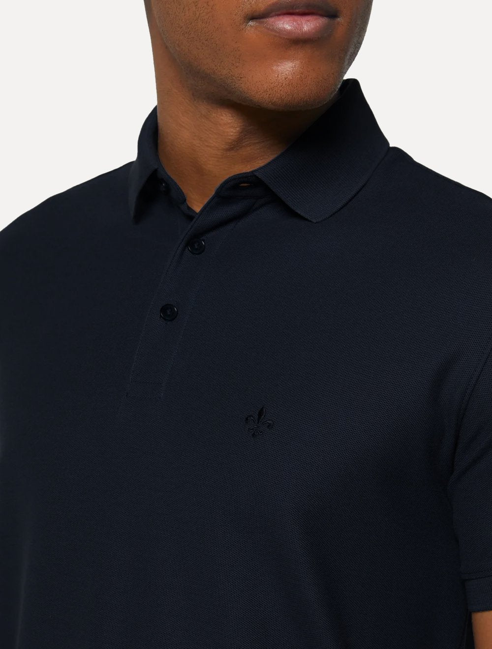 Polo Dudalina Masculina Essentials Extra Cotton Azul Marinho