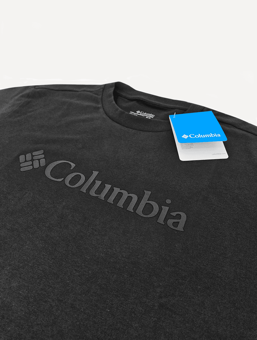 Camiseta Columbia Masculina Regular Logo Branded Shadow Preta