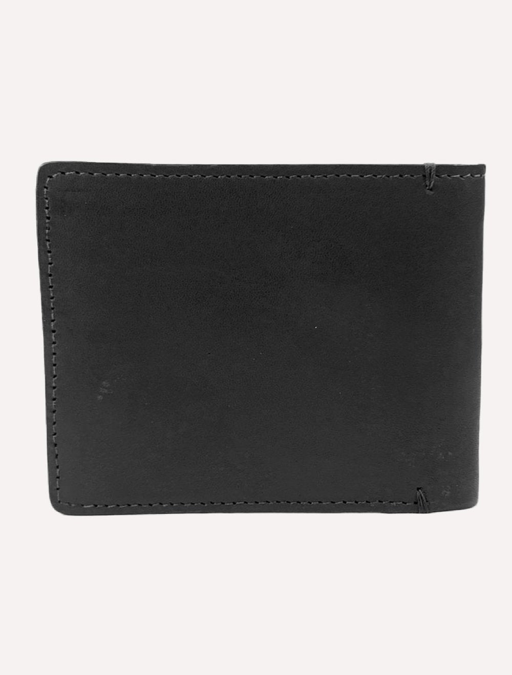 Carteira Calvin Klein Couro Horizontal Logo Floater Preta