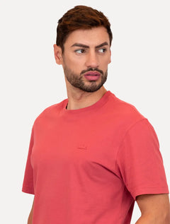 Camiseta Lacoste Masculina Coloring Mono Croco Rosa