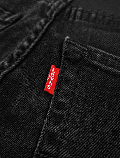 Calça Levis Jeans Masculina Skinny Taper Stretch Stoned Black Preta