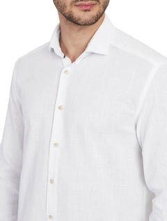 Camisa Aramis Masculina Regular Flame Lisa Branca