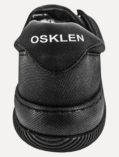 Tênis Osklen Masculino Couro Hybrid Laces Black Edition Preto