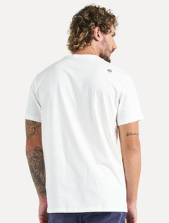 Camiseta Colcci Masculina Regular Paradise Mood Off-White