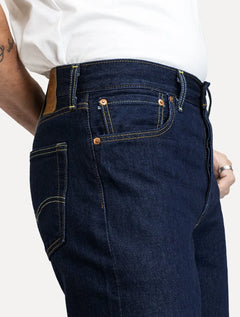 Calça Levis Jeans Masculina Slim 501 '54 Original Azul Escuro