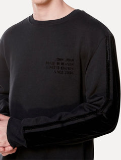 Moletom John John Masculino Vip Suede Preto