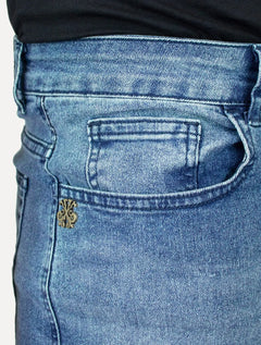 Calça John John Masculina Slim Antuerpio Azul Médio